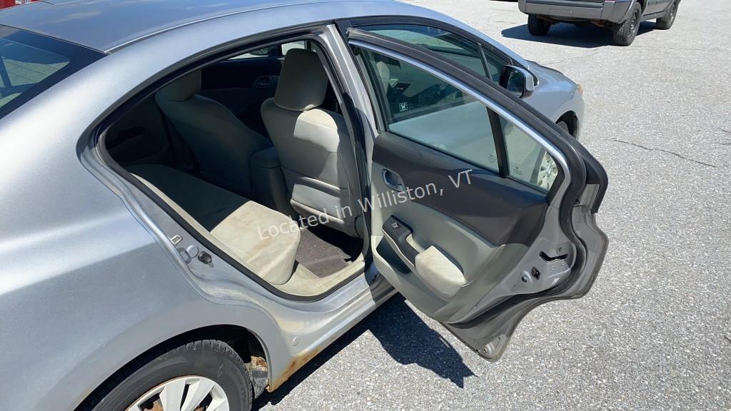 2012 Honda Civic LX I4, 1.8