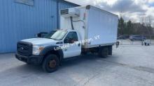 2012 Ford F-550 4x4  Refrigerator Box Tru 6.7L DIE