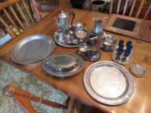 Asst. of Silver & Pewter
