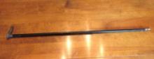 Ebony & Sterling Handle Walking Stick