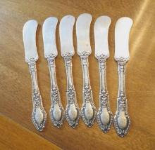 (3) Sterling Butter Knives