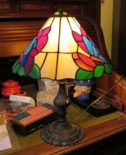 Tiffany Style Stained Glass Desk Lamp