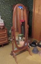 Oak Dressing Mirror