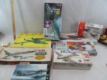 Airplane Model Kits, Vintage Plastic