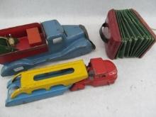 (3) Vintage Trucks & Accordion