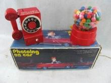 Santa Phone Bank, Gumball Bank & Photoing on Car Toy