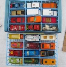 Asst. Matchbox Type Cars w/Some Slots