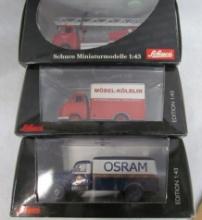 (3) Schuco Hanomag Trucks