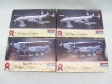 (4) Monogram Airplane Model Kits