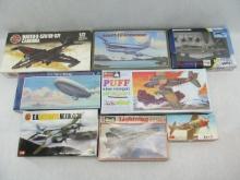 (8) Model Plane Kits