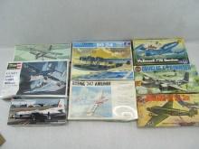 (8) Plastic Model Plane Kits
