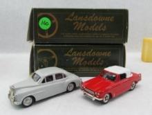 (2) Lansdowne Diecast Cars