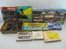 HO & O Scale Model Train Lot