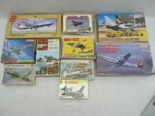 (10) Vintage Airplane Model Kits