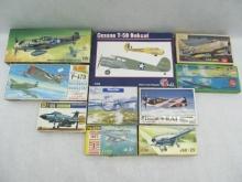 (10) Vintage Airplane Model Kits