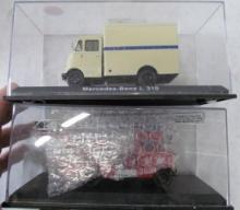 (2) Schuco L319 Trucks incl Fire Engine