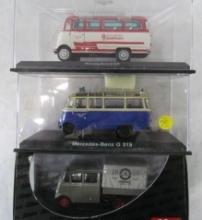 (3) Schuco Mercedes Benz 319 Trucks & Vans