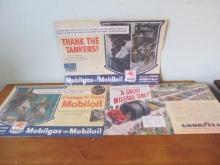 (3) Automotive Company Advertising Spreads
