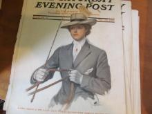 (36) Saturday Evening Post Covers