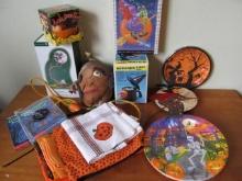 Coconut Pirate, Halloween Linen Bank, Puzzle, etc