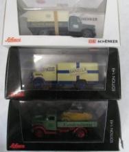 (3) Schuco Borgward B 2500 Trucks