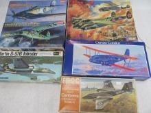 (6) Vintage Plastic Model Kits