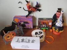 Group of Halloween Decorations