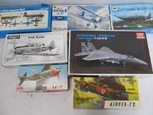 (7) Vintage Aircraft Model Kits