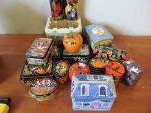 (16pcs.) Decorative Halloween Tin inc. Keller Charles of Phil.