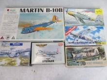 (6) Plastic Aircraft Model Kits