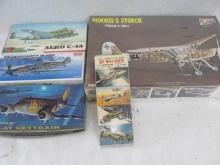 (5) Vintage Aircraft Model Kits