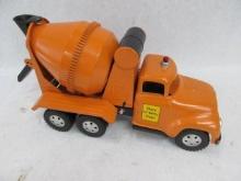 Tonka State Hi-Way Dept Orange Concrete Truck