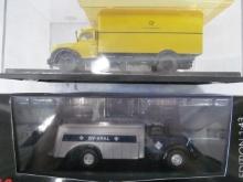 (2) Schuco Magirus-Deutz S6500 Trucks, Rundhauber