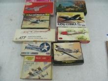 (9) Vintage Model Kits from the 1970's & 1980s