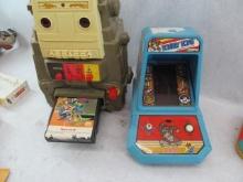 1981 Coleco Donkey Kong & 1978 Mego 2-xl Interactive Robot