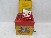 Mattel "Jolly Tune" Jack in the Box, 1950's