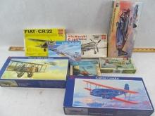 (8) Vintage Airplane Model Kits