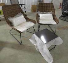 3 Pc. Steel Chat Set