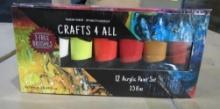 (4) Boxes Acrylic Paint Sets