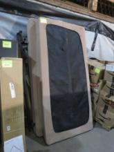 (2) Twin Size Box Springs w/ Metal Bed base