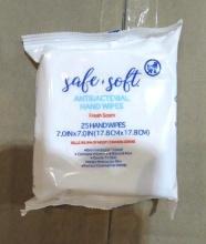 (15) Boxes Safe & Soft Antibacterial Hand Wipes