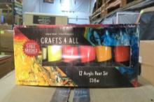 (4) Boxes Acrylic Paint Sets