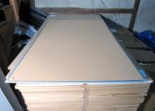 (12) Aluminum Frame Cork Board
