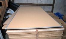 (12) Aluminum Frame Cork Board
