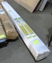 (8) Hampton Bay 3.5" Vertical Blind Headrail
