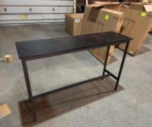 Steel & Wood Bar Table