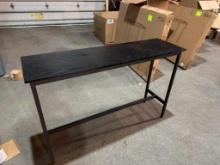 Steel & Wood Bar Table