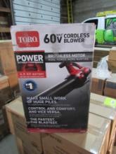 Toro 60v Blower
