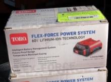(3) Toro 60v L108 Batteries
