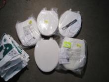 (5) Toilet Seats & (9) ADA Soft Shields